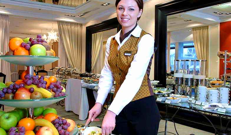 Завтрак Отель Премьер Палас в центре Киева